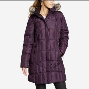 Eddie Bauer down filled coat